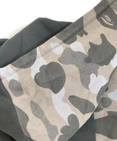 FRED PERRY（フレッドペリー）FRED PERRY (フレッドペリー) A BATHING APE (アベイシングエイプ) ジップパーカー ブラック サイズ:Lの古着・服飾アイテム