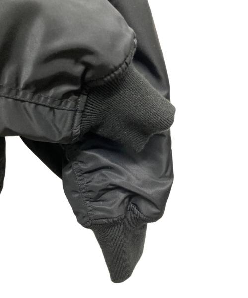 A BATHING APE（アベイシングエイプ）A BATHING APE (アベイシングエイプ) MA-1ジャケット ブラック サイズ:Mの古着・服飾アイテム