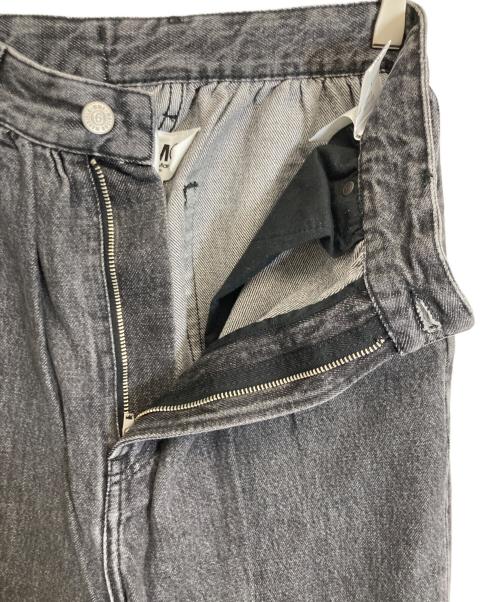 MM6 Maison Margiela（エムエムシックスメゾンマルジェラ）MM6 Maison Margiela (エムエムシックスメゾンマルジェラ) デニムパンツ ブラック サイズ:38の古着・服飾アイテム