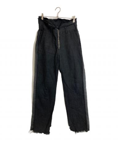 中古・古着通販】Midorikawa (ミドリカワ) LINEN TROUSER PANTS