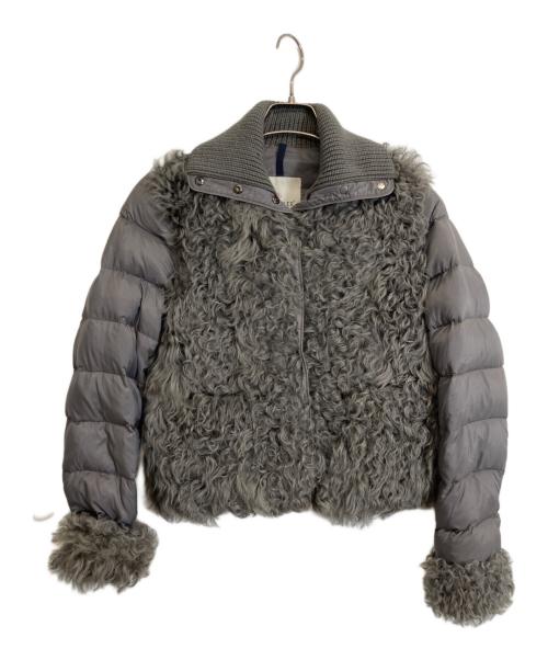 MONCLER（モンクレール）MONCLER (モンクレール) ダウンジャケット グレーの古着・服飾アイテム