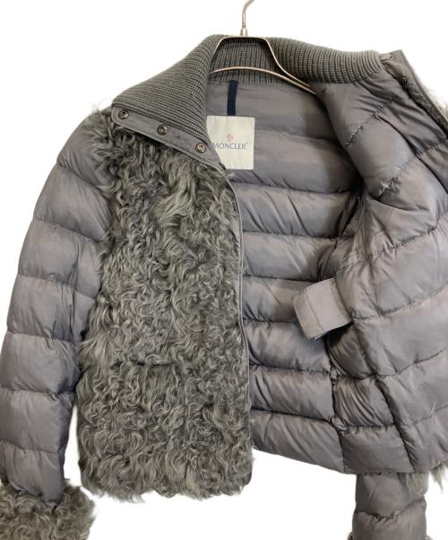 MONCLER（モンクレール）MONCLER (モンクレール) ダウンジャケット グレーの古着・服飾アイテム