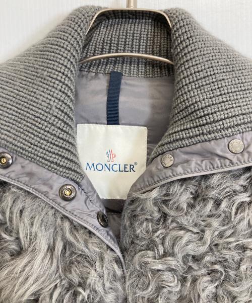 MONCLER（モンクレール）MONCLER (モンクレール) ダウンジャケット グレーの古着・服飾アイテム
