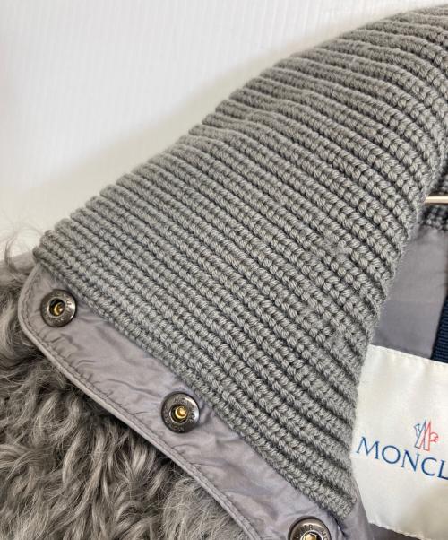MONCLER（モンクレール）MONCLER (モンクレール) ダウンジャケット グレーの古着・服飾アイテム
