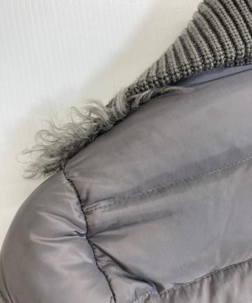 MONCLER（モンクレール）MONCLER (モンクレール) ダウンジャケット グレーの古着・服飾アイテム