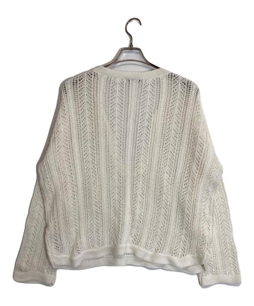 Noble（ノーブル）Noble (ノーブル) カフタンニット ホワイト サイズ:-の古着・服飾アイテム