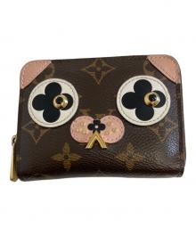 LOUIS VUITTON（ルイ ヴィトン）の古着「ドッグモチーフコインパースミニウォレット」｜ブラウン