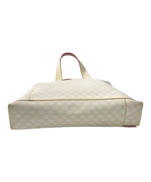 CELINE（セリーヌ）CELINE (セリーヌ) マカダム柄ハンドバッグ ベージュの古着・服飾アイテム