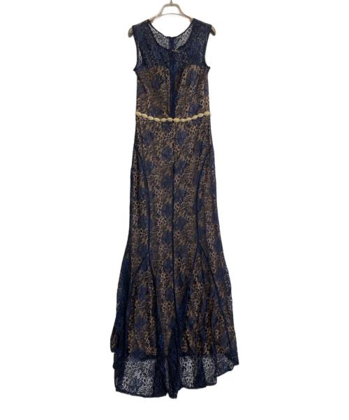 ADORE（アドーア）ADORE (アドーア) ノースリーブワンピース ネイビー サイズ:記載なしの古着・服飾アイテム