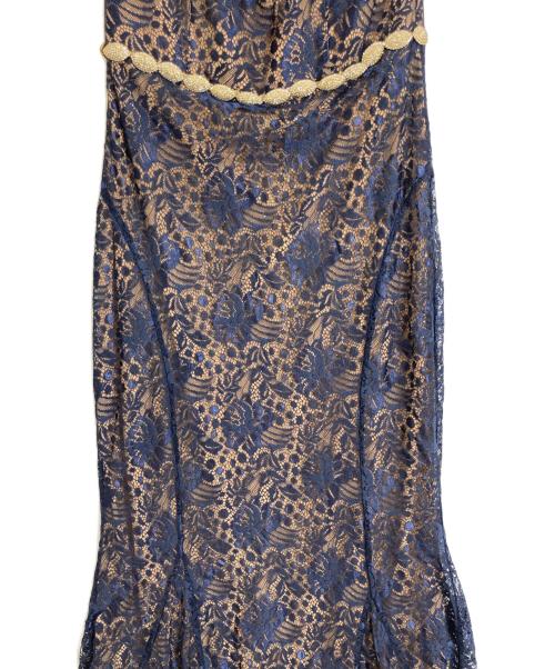 ADORE（アドーア）ADORE (アドーア) ノースリーブワンピース ネイビー サイズ:記載なしの古着・服飾アイテム