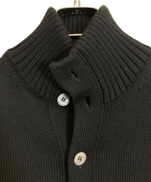 Zanone（ザノーネ）Zanone (ザノーネ) ミドルゲージ ニット ジャケット ブラック サイズ:46の古着・服飾アイテム