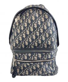Dior（ディオール）の古着「オブリーク ジャカード バックパック」｜ベージュ