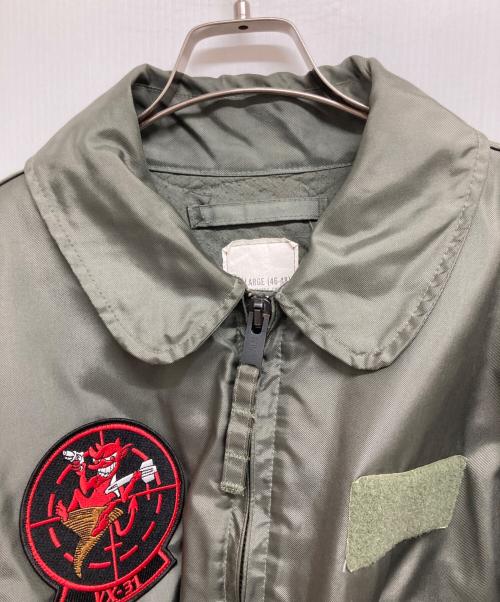 US ARMY（ユーエスアーミー）US ARMY (ユーエスアーミー) CWU-45/Pフライトジャケット オリーブ サイズ:XLの古着・服飾アイテム