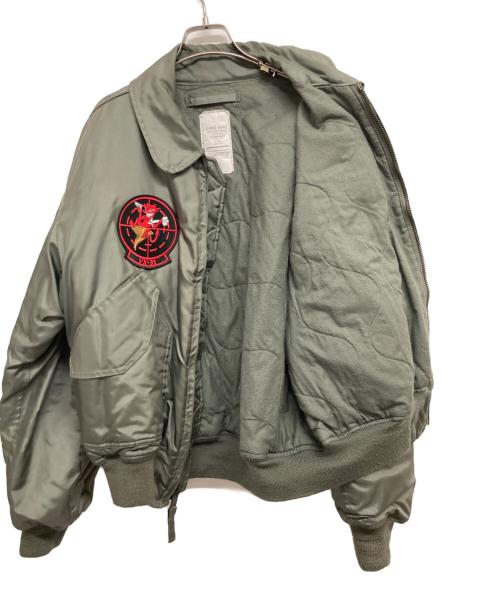US ARMY（ユーエスアーミー）US ARMY (ユーエスアーミー) CWU-45/Pフライトジャケット オリーブ サイズ:XLの古着・服飾アイテム
