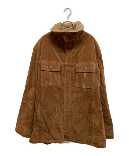 JC PENNEY（ジェーシーペニー）JC PENNEY (ジェーシーペニー) スウェードジャケット ブラウン サイズ:Lの古着・服飾アイテム