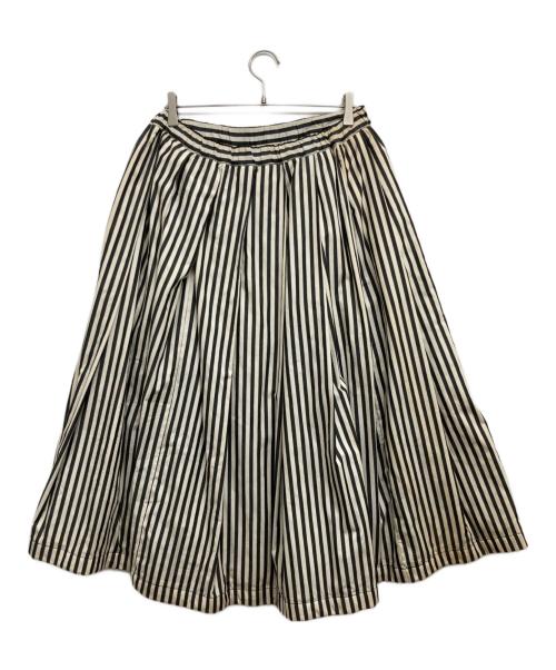 BLACK COMME des GARCONS（ブラックコムデギャルソン）BLACK COMME des GARCONS (ブラックコムデギャルソン) スカート ホワイト サイズ:Mの古着・服飾アイテム
