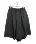 BLACK COMME des GARCONS（ブラックコムデギャルソン）の古着「ストライプサルエルパンツ」｜グレー
