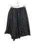 BLACK COMME des GARCONS (ブラックコムデギャルソン) ストライプサルエルパンツ グレー サイズ:S：15000円
