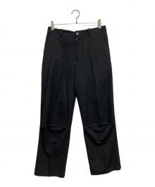 Y's（ワイズ）の古着「ウールスラックス」｜ブラック