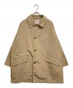 DANTONダントン）の古着「ショートバルマカンコート」｜ベージュ