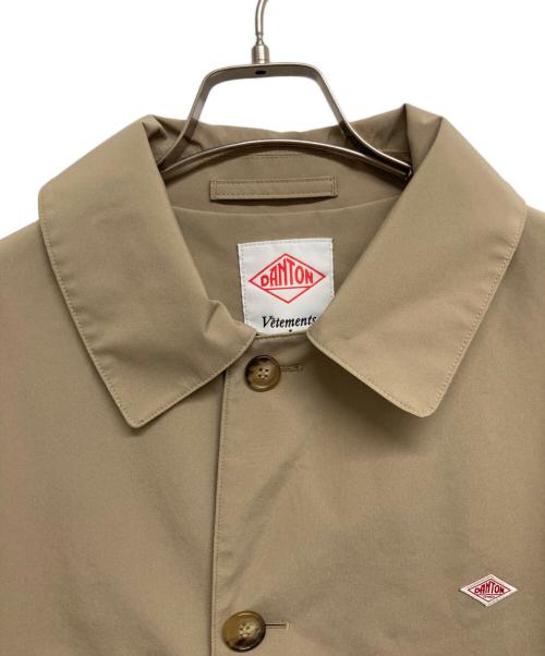 DANTON（ダントン）DANTON (ダントン) ショートバルマカンコート ベージュ サイズ:Sの古着・服飾アイテム