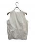 COMME des GARCONS (コムデギャルソン) ノースリーブブラウス ホワイト サイズ:表記無し：5000円