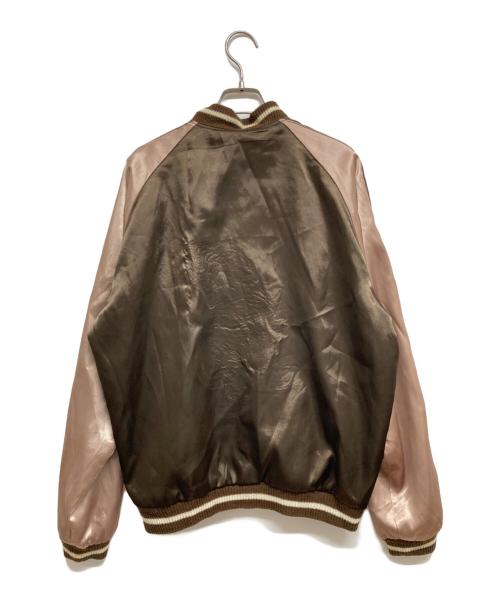 BEAMS（ビームス）BEAMS (ビームス) テーラー東洋 (テーラートウヨウ) リバーシブルスカジャン ブラック×ベージュ サイズ:Lの古着・服飾アイテム