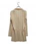 ISSEY MIYAKE FETE (イッセイミヤケフェット) プリーツジャケット アイボリー サイズ:SIZEM：15000円