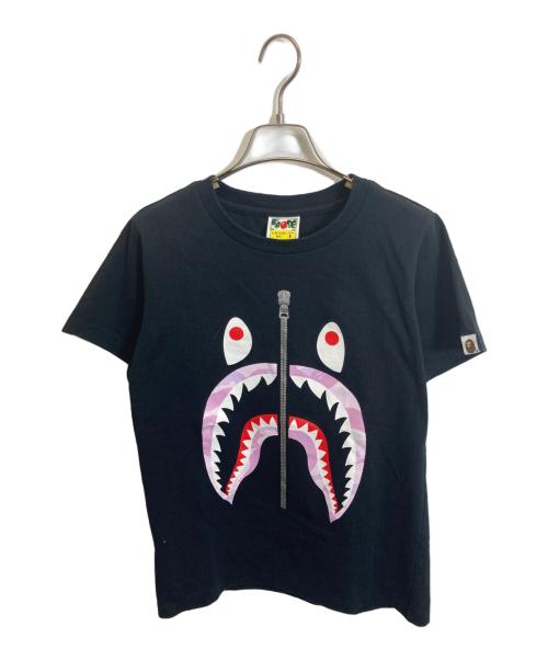 A BATHING APE（アベイシングエイプ）A BATHING APE (アベイシングエイプ) Tシャツ ブラック サイズ:Sの古着・服飾アイテム