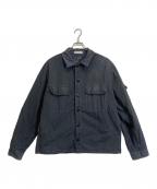 STONE ISLANDストーンアイランド）の古着「GARMENT DYED JACKET」｜ブラック