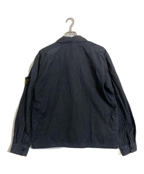 STONE ISLAND（ストーンアイランド）STONE ISLAND (ストーンアイランド) GARMENT DYED JACKET ブラック サイズ:Lの古着・服飾アイテム