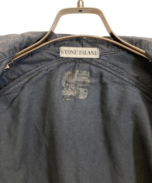 STONE ISLAND（ストーンアイランド）STONE ISLAND (ストーンアイランド) GARMENT DYED JACKET ブラック サイズ:Lの古着・服飾アイテム