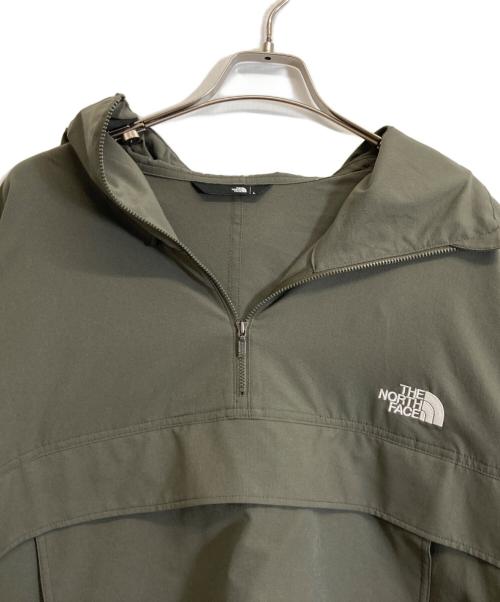 THE NORTH FACE（ザ ノース フェイス）THE NORTH FACE (ザ ノース フェイス) TNF Be Free Long Anorak JKT オリーブ サイズ:Lの古着・服飾アイテム