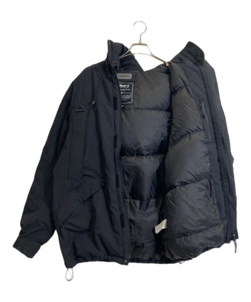CAMP 7（キャンプ７）CAMP 7 (キャンプ７) SYMPATEXコンビダウン ブラック サイズ:XLの古着・服飾アイテム