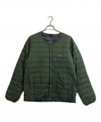 mont-bellモンベル）の古着「スペリオダウンラウンドネックジャケット」｜グリーン