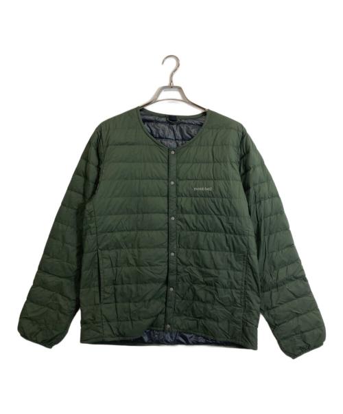 mont-bell（モンベル）mont-bell (モンベル) スペリオダウンラウンドネックジャケット グリーン サイズ:Lの古着・服飾アイテム