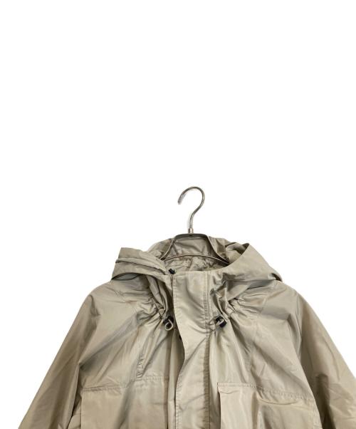 GALERIE VIE（ギャルリーヴィー）GALERIE VIE (ギャルリーヴィー) メモリータフタ フーデットブルゾン ベージュ サイズ:FREEの古着・服飾アイテム