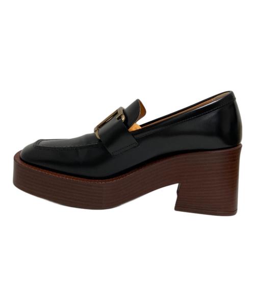 TOD'S（トッズ）TOD'S (トッズ) タイムレスローファー ブラック サイズ:35の古着・服飾アイテム