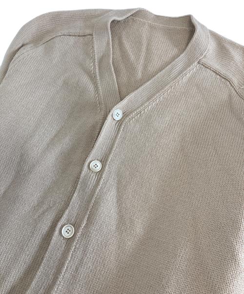 TORICI（トリチ）torici (トリチ) Vネックカーディガン ベージュ サイズ:3の古着・服飾アイテム