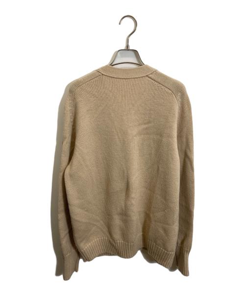 TORICI（トリチ）torici (トリチ) Vネックカーディガン ベージュ サイズ:3の古着・服飾アイテム