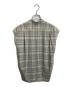 AURALEE (オーラリー)  SUPER LIGHT WOOL CHECK SLEEVELESS SHIRTS ベージュ サイズ:1：10000円