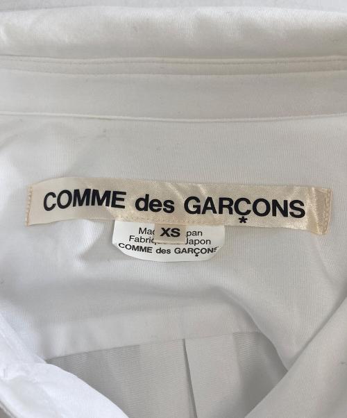 COMME des GARCONS（コムデギャルソン）COMME des GARCONS (コムデギャルソン) ドッキングAラインブラウス ホワイト サイズ:XSの古着・服飾アイテム