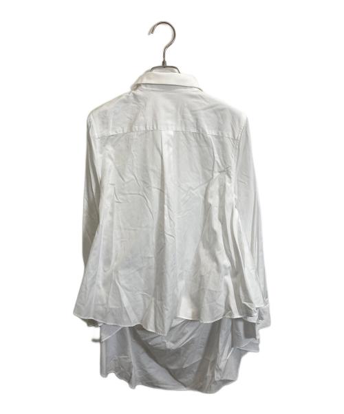COMME des GARCONS（コムデギャルソン）COMME des GARCONS (コムデギャルソン) ドッキングAラインブラウス ホワイト サイズ:XSの古着・服飾アイテム