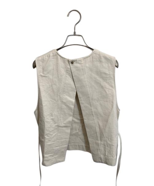 susuri（ススリ）susuri (ススリ) ムールベスト ベージュ サイズ:1の古着・服飾アイテム