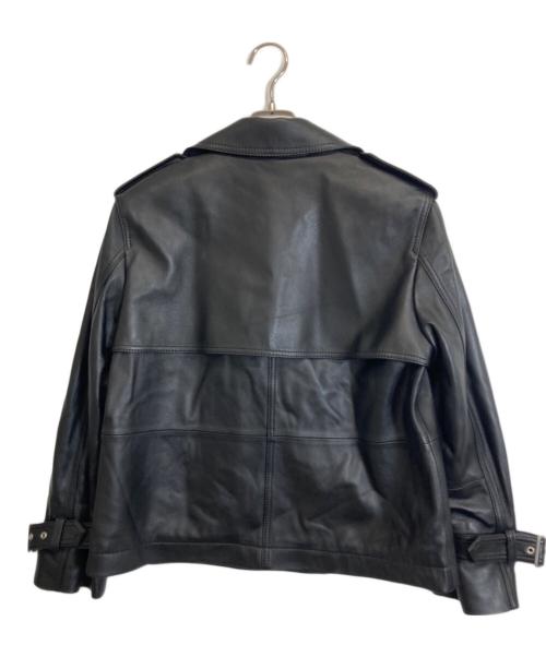 COACH（コーチ）COACH (コーチ) Mini Leather Trench Coat ブラック サイズ:XSの古着・服飾アイテム