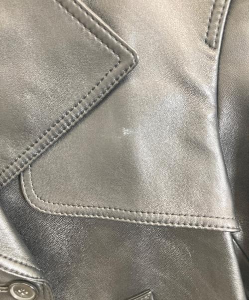 COACH（コーチ）COACH (コーチ) Mini Leather Trench Coat ブラック サイズ:XSの古着・服飾アイテム