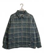 NEIGHBORHOODネイバーフッド）の古着「CHECK ZIP JACKET」｜グリーン