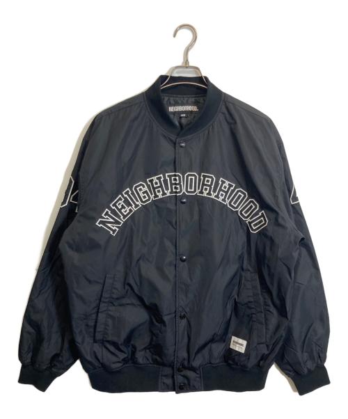 NEIGHBORHOOD（ネイバーフッド）NEIGHBORHOOD (ネイバーフッド) BASEBALL JACKET ブラック サイズ:Lの古着・服飾アイテム