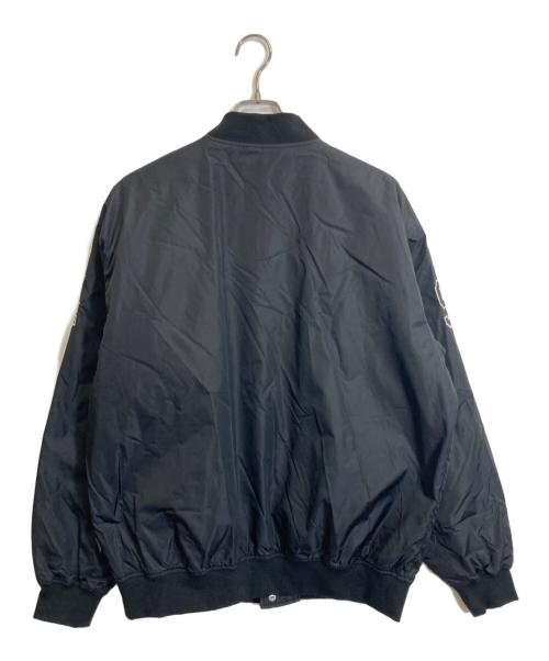 NEIGHBORHOOD（ネイバーフッド）NEIGHBORHOOD (ネイバーフッド) BASEBALL JACKET ブラック サイズ:Lの古着・服飾アイテム