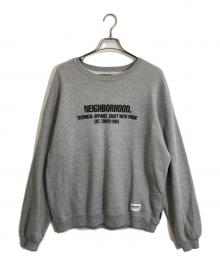 NEIGHBORHOOD（ネイバーフッド）の古着「CLASSIC SWEATSHIRT LS」｜グレー